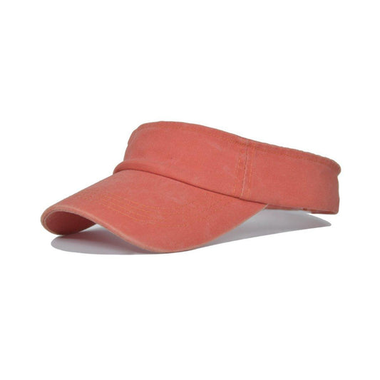 Denim Breathable Run Visor - Orange