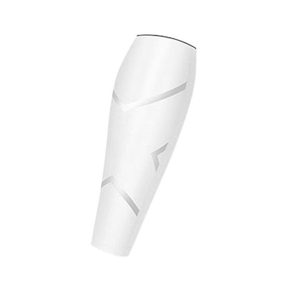Compression Calf Guard (Single) - White / L