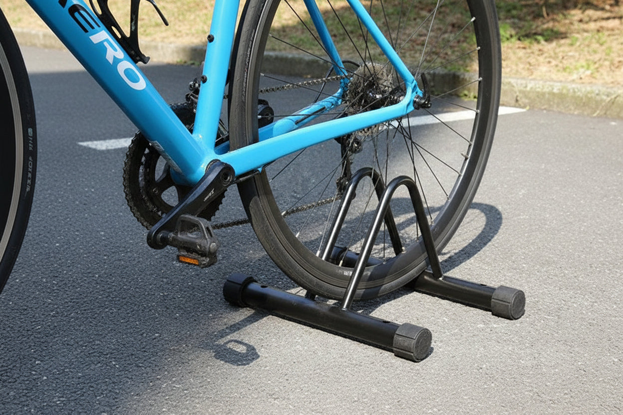 Steel Bike Parking Floor Rack