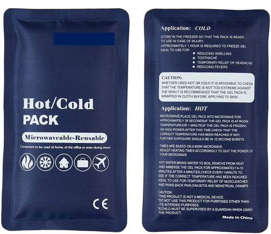 Reusable Microwaveable Ice and Heat Pack