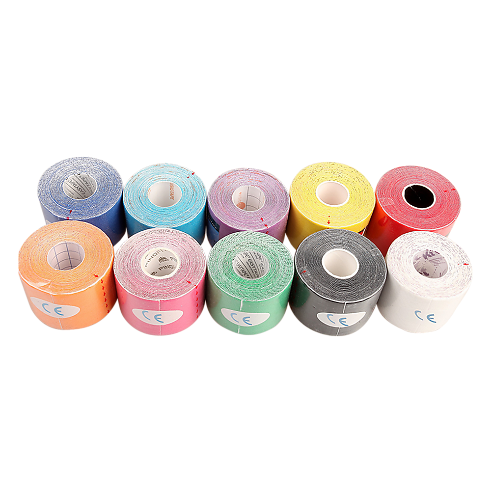 10 Rolls of 5cm Kinesiology Tape