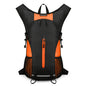 Lightweight Cycling Backpack - Black and Orange