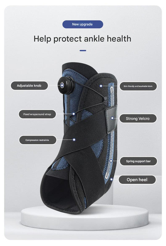 Pair of Black/Pink Adjustable Ankle Braces