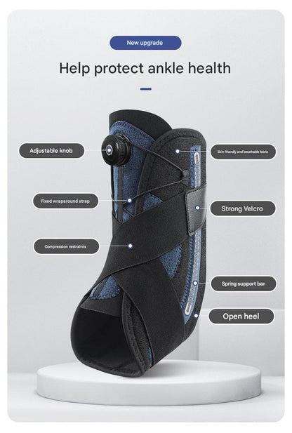 Pair of Black/Pink Adjustable Ankle Braces