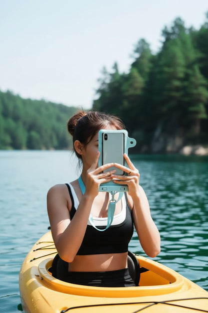 2-Pack Waterproof Phone Pouches - Aussie Green