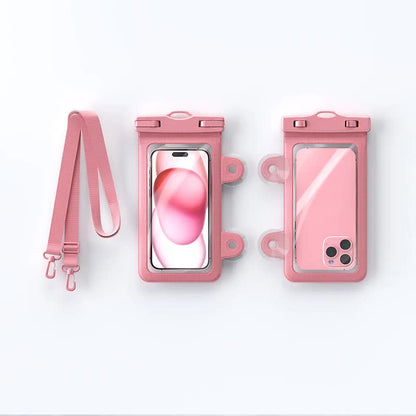 2-Pack Waterproof Phone Pouches - Pink