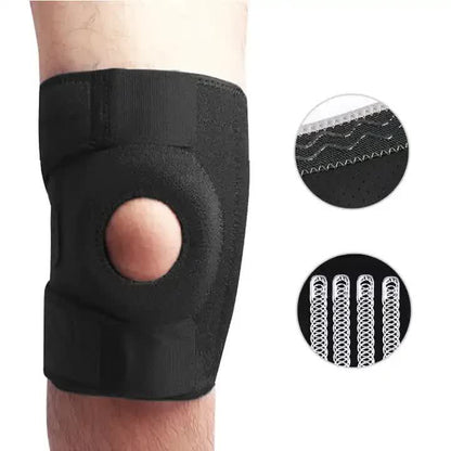 Grey Adjustable Knee Brace (Pair)