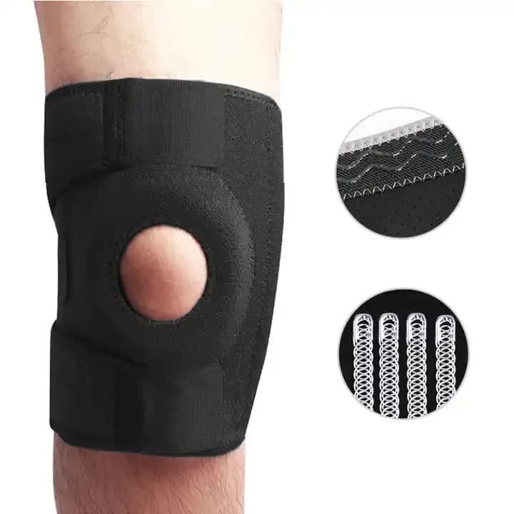 Pink Adjustable Knee Brace (Pair)