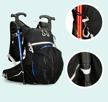 Lightweight 16L Hiking Backpack - Red