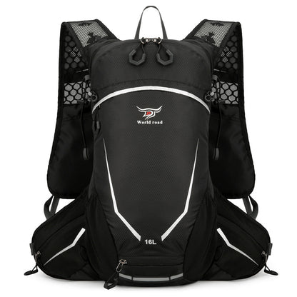 Lightweight 16L Hiking Backpack - Black