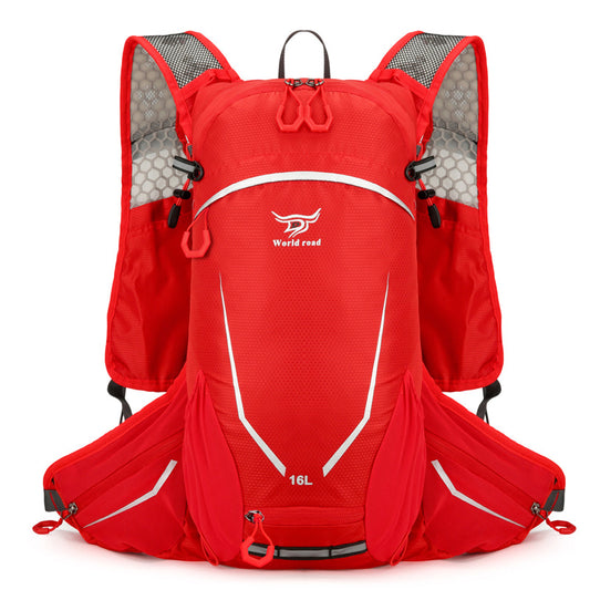 Lightweight 16L Hiking Backpack - Red