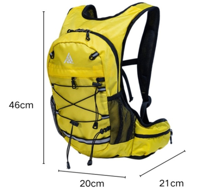 Lightweight Hydration Backpack - Yellow