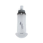 Ultra-Lightweight 350ml Collapsible Run Flask - Grey and White