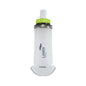 Ultra-Lightweight 350ml Collapsible Run Flask - Green and White