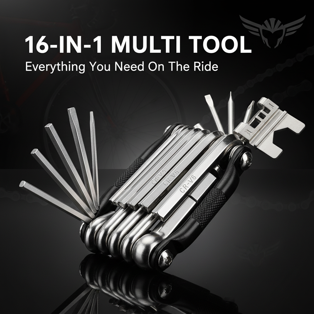 16 in 1 Bicycle Repair Multi Tool