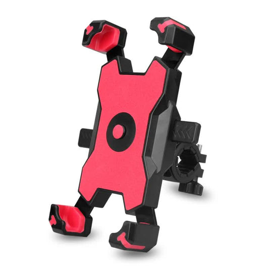 Secure Grip Bike Phone Mount - Red and Black