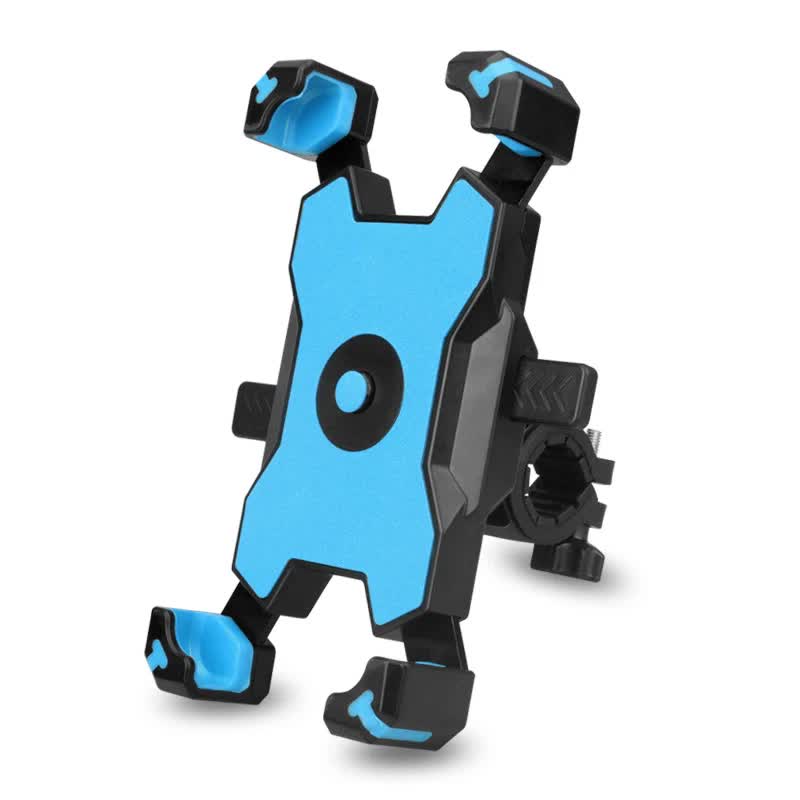 Secure Grip Bike Phone Mount - Blue and Black
