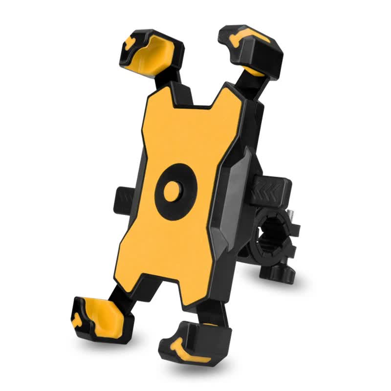 Secure Grip Bike Phone Mount - Yellow and Black
