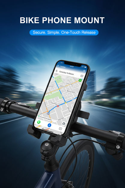 Secure Grip Bike Phone Mount - Yellow and Black