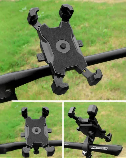 Secure Grip Bike Phone Mount - Yellow and Black
