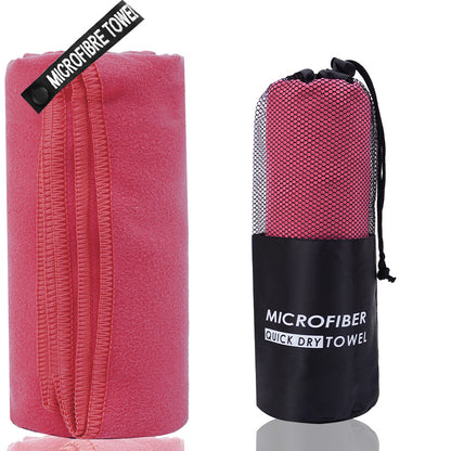 2-Pack of Wind Trainer Towels - Cherry Red