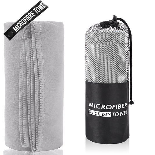 2-Pack of Wind Trainer Towels - Grey