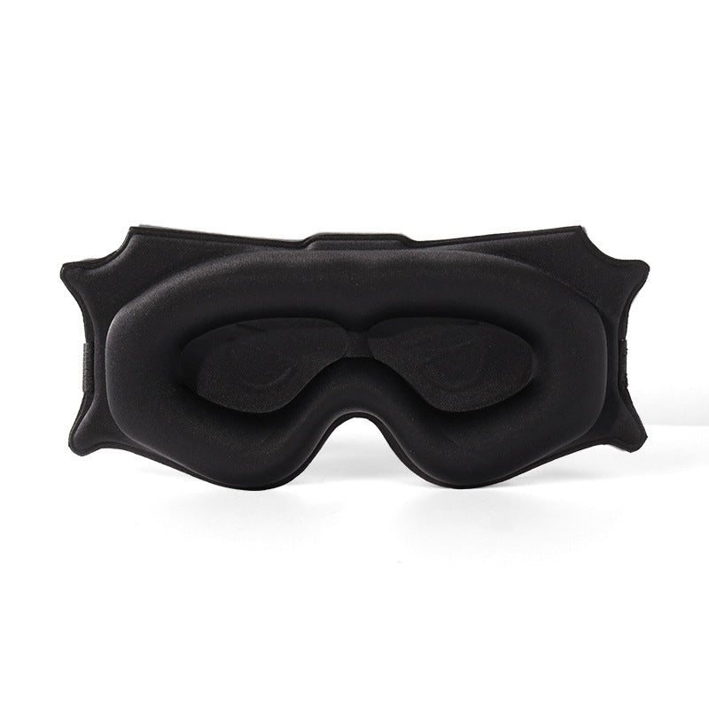 3-Pack of Contoured Zero-Pressure Sleep Masks (black)