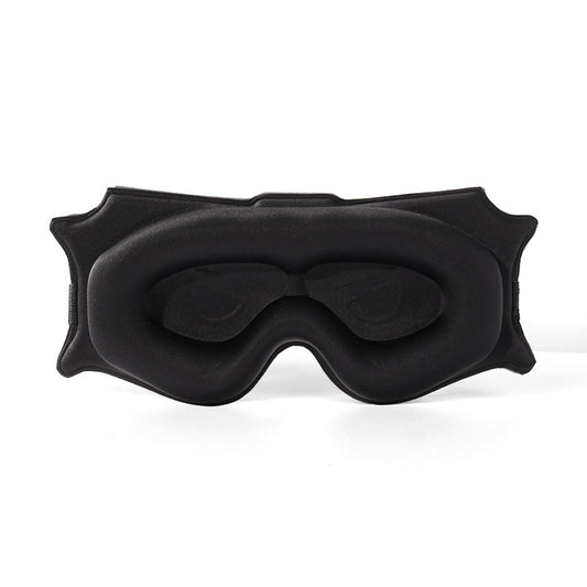 3-Pack of Contoured Zero-Pressure Sleep Masks (black)