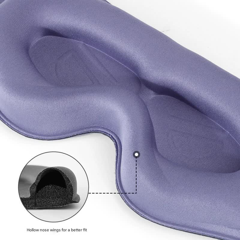 3-Pack of Contoured Zero-Pressure Sleep Masks (Pink)