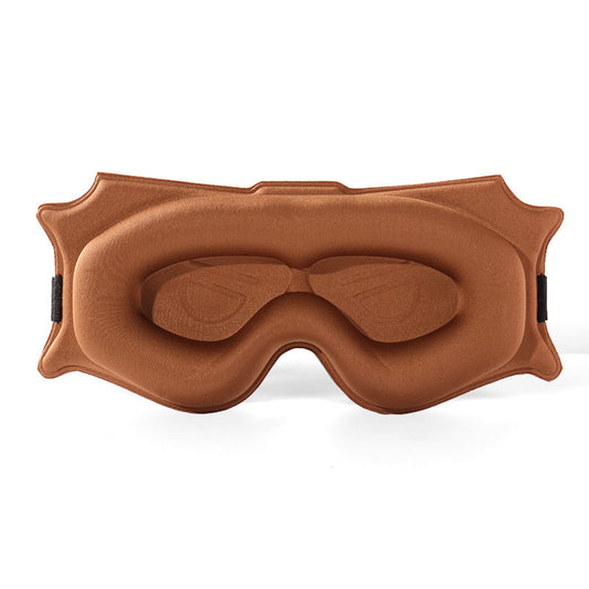 3-Pack of Contoured Zero-Pressure Sleep Masks (Camel)