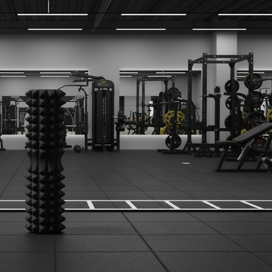 High-Density Foam Roller - Black