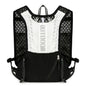 5L Capacity Breathable Hydration Vest - Black & White