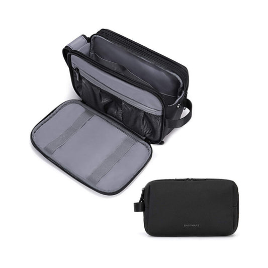 Large Travel Toiletry Bag - Black
