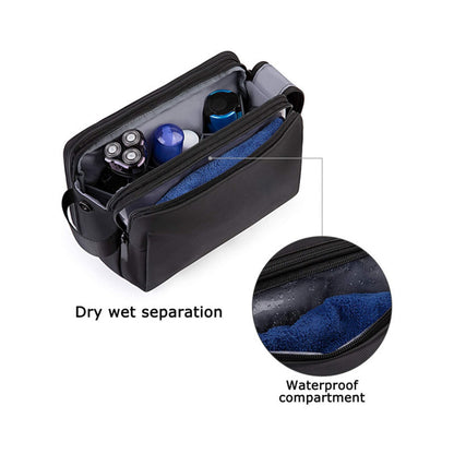 Large Travel Toiletry Bag - Black