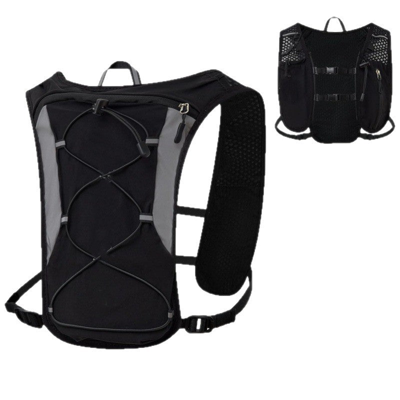 1.5L Lightweight Hydration Backpack with Bladder - Black