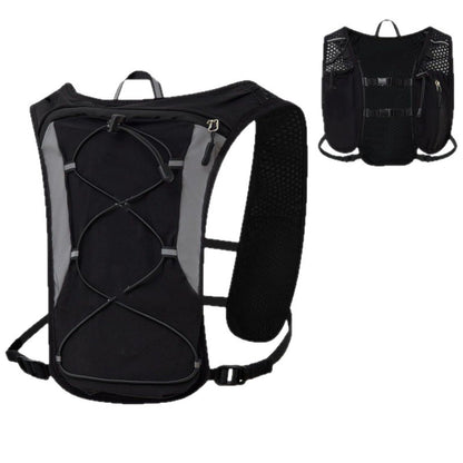 1.5L Lightweight Hydration Backpack with Bladder - Black