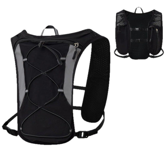 1.5L Lightweight Hydration Backpack with Bladder - Black