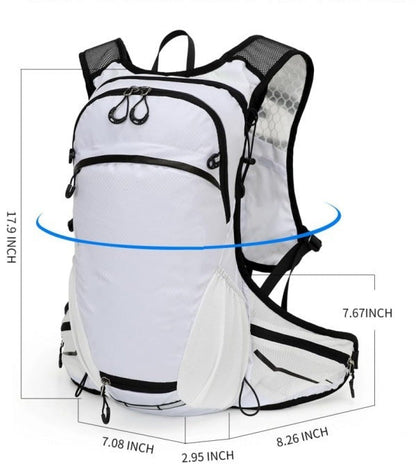 Lightweight Nylon Daypack - White