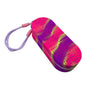 Breathable Silicone Goggles Case - Purple/Red