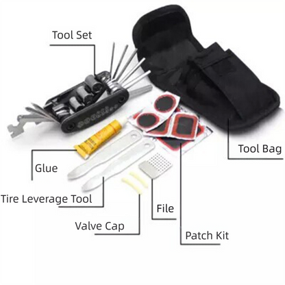 16-in-1 Bicycle Repair Tool Kit