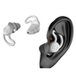 2-Pairs Silicone Ear Plugs - Grey