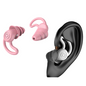 2-Pairs Silicone Ear Plugs - Pink