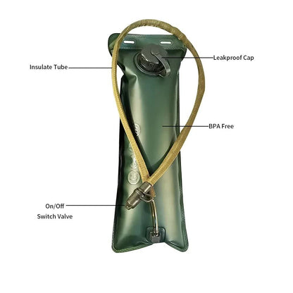 2.5L Hydration Bladder - Black