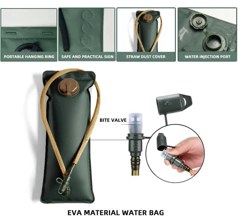 2L Hydration Bladder - Green