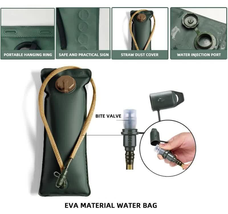 3L Hydration Bladder - Green