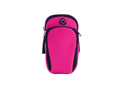 Phone Case Running Armband - Rose Red