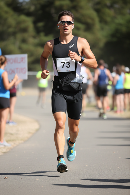 Trail Running Belt - Grey Medium (74-86cm)