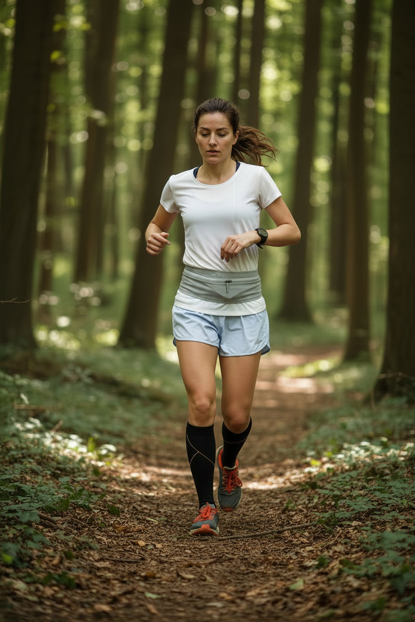 Trail Running Belt - Grey Large (85-110cm)