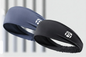 Pair of Moisture Wicking Headbands - Black & Blue