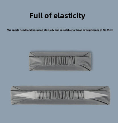 Pair of Moisture Wicking Headbands - Black & Green